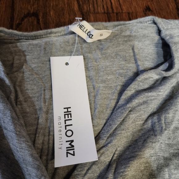 NWT Hello Miz Maternity Floral Knee Length Flowy Dress - Picture 2 of 3